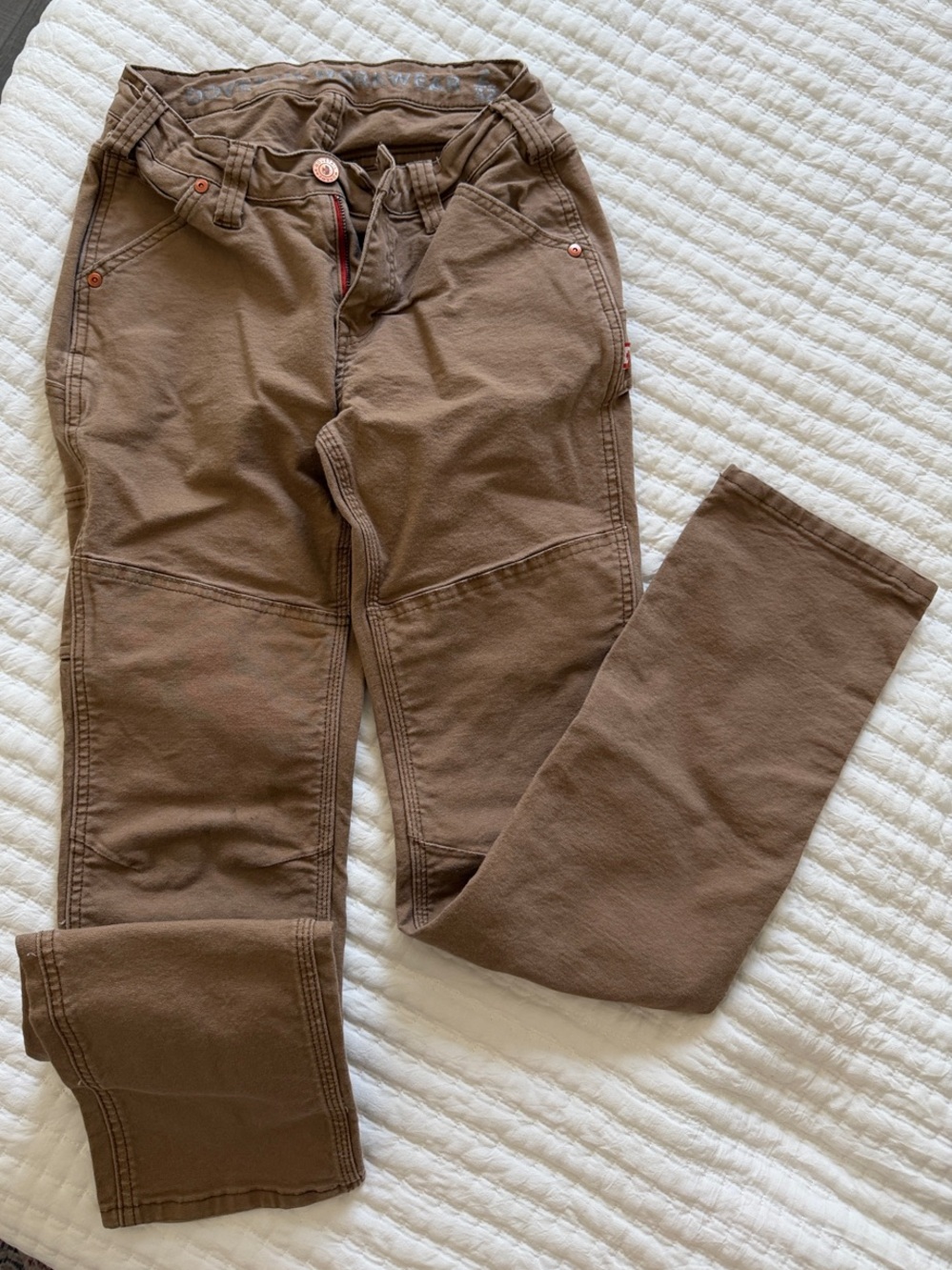 Dovetail NEW! Straight Leg Women's Pants in Brown